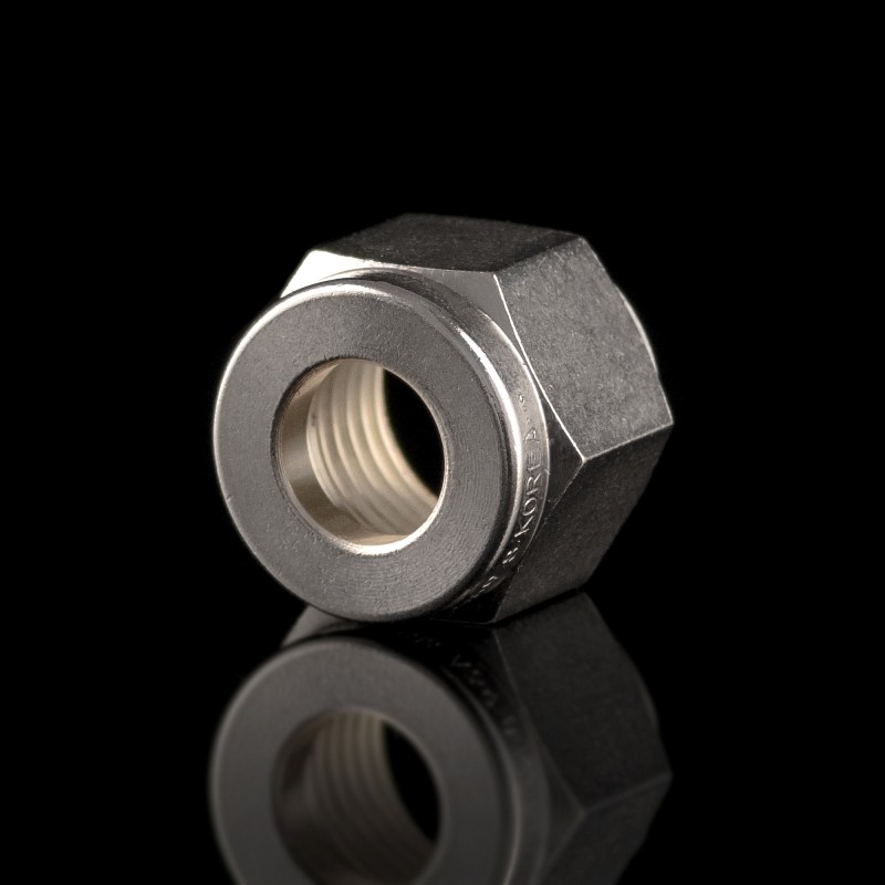 Гайка фитинга из нержавеющей стали 8мм