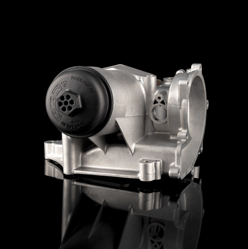 Масляный радиатор и фильтр в сборе 1001081032 Масляный радиатор и фильтр в сборе 1001081032