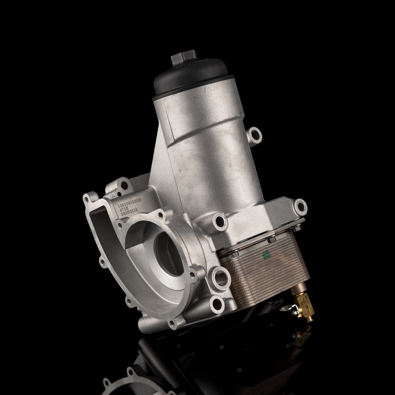 Масляный радиатор и фильтр в сборе 1001081032 Масляный радиатор и фильтр в сборе 1001081032