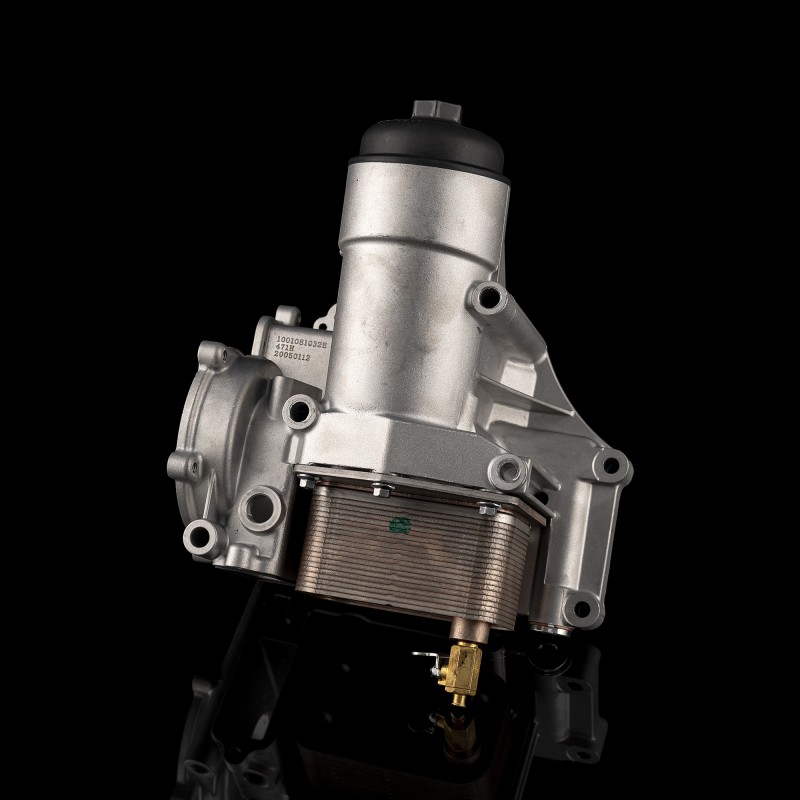 Масляный радиатор и фильтр в сборе 1001081032 Масляный радиатор и фильтр в сборе 1001081032