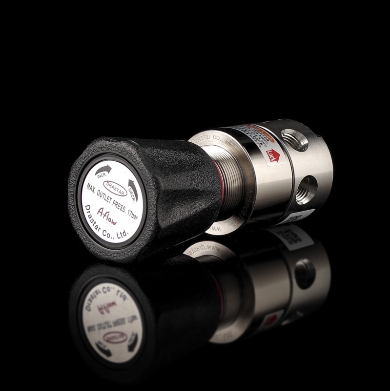 Регулятор давления 072 серии из нержавеющей стали от 0.1 до 17 бар NPT 1/4