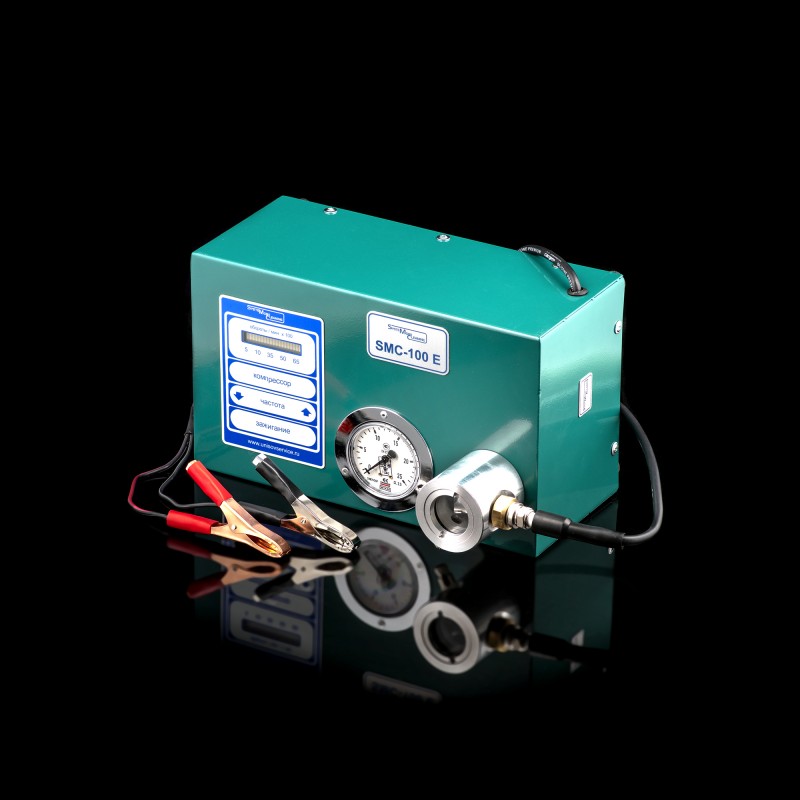 Стенд для диагностики свечей зажигания ДВС SMC-100 E (12V)  