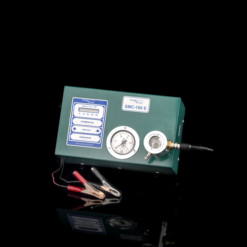 Стенд для диагностики свечей зажигания ДВС SMC-100 E (12V)  