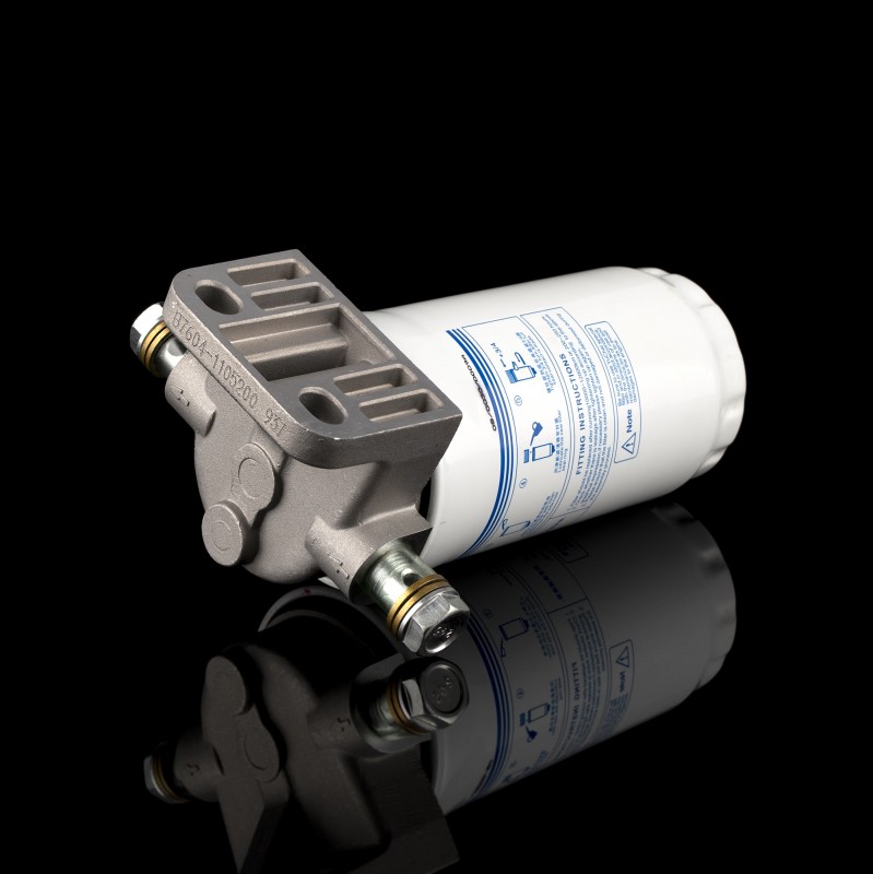 Фильтр топливный с пробкой слива воды YC4D80-T20, YC6B125-T20 ,YC6B125-T21, YC6J125Z-T20, YC6J12