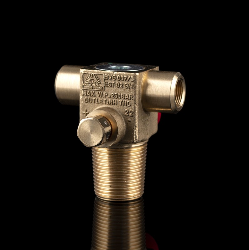 Вентиль баллонный EMER VALB410 (с пред. пож.) М14*1 Вентиль баллонный EMER VALB410 (с пред. пож.) М14*1