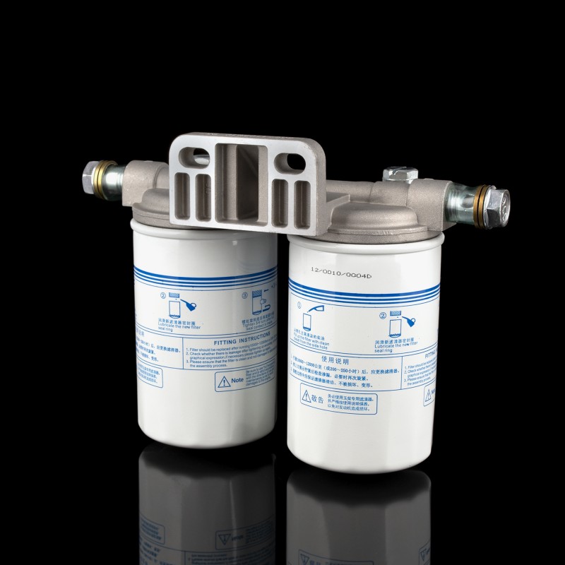 Фильтр топливный в сборе с кронштейном (2 шт. в компл.)  